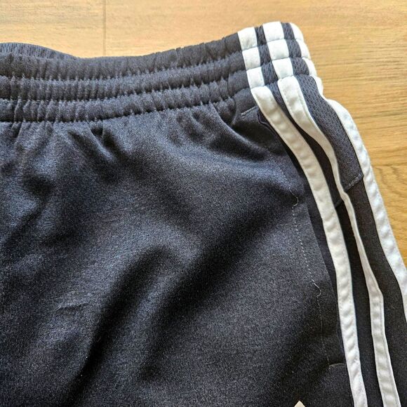 ADIDAS Gray-Black Boys Joggers Size LARGE 14/16 - Picture 2 of 4